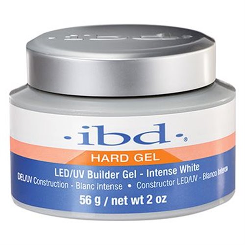 ibd 'Hard Gel' Builder Gel - INTENSE WHITE - 2 oz